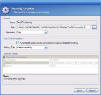 Instalação da Assembly SQL .NET